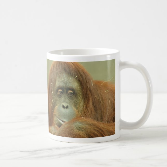 De Café Caneca do orangotango (Direita)