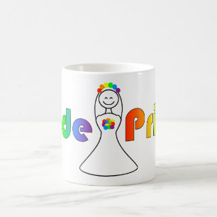 De Café Caneca do orgulho da noiva