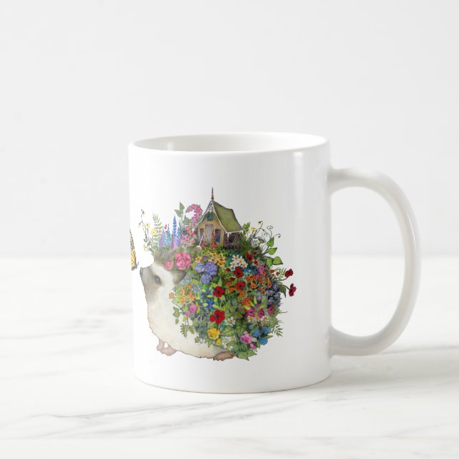 De Café Caneca do ouriço do jardim (Direita)