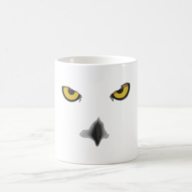 De Café Caneca do padrão da coruja da neve (Centro)