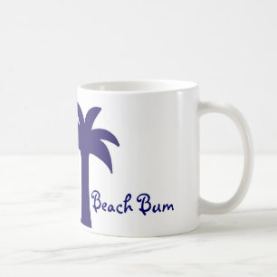 De Café caneca do palmtree do vagabundo da praia