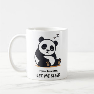 De Café Caneca do Panda Adormecido Fofo