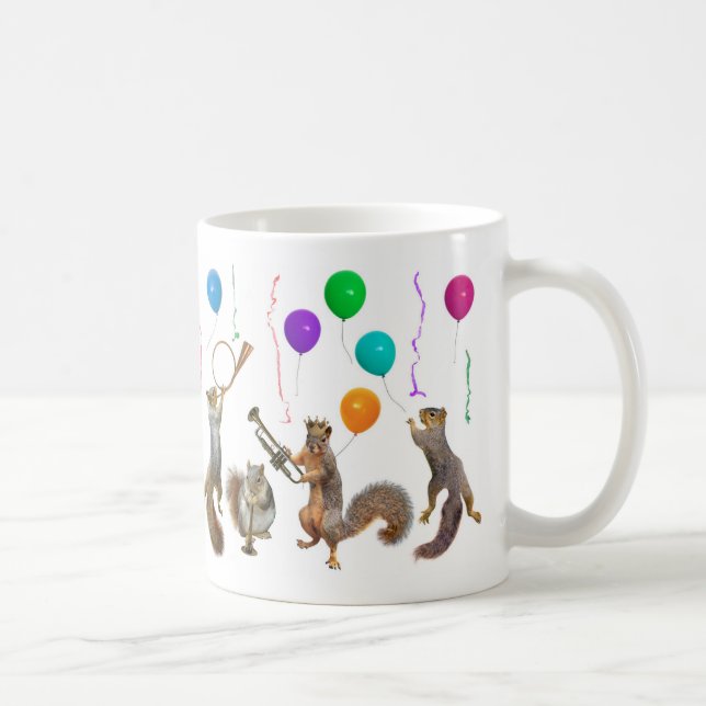 De Café Caneca do partido da música dos esquilos (Direita)