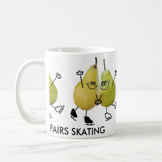 De Café Caneca do patinagem artística dos pares