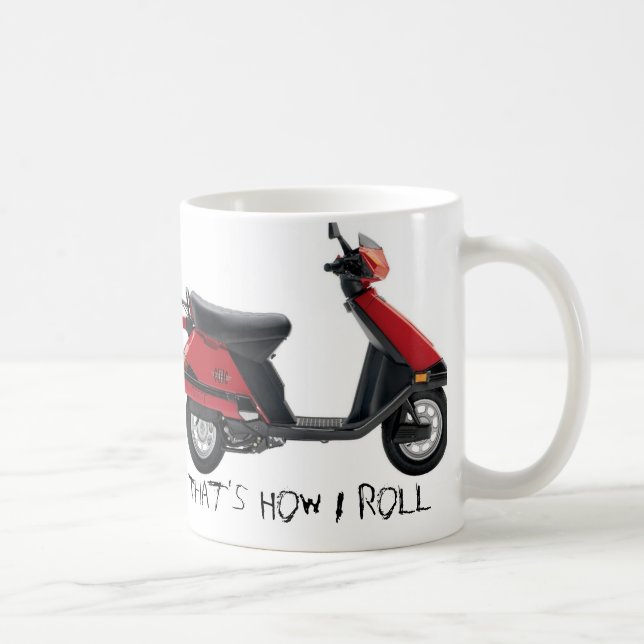 De Café Caneca do patinete do feliz aniversario (Direita)