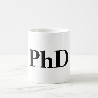 De Café Caneca do PhD