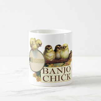 De Café Caneca do pintinho do banjo