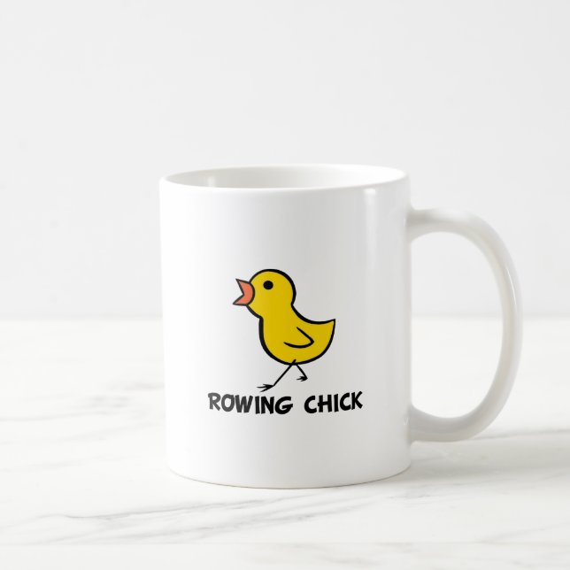De Café Caneca do pintinho do enfileiramento (Direita)