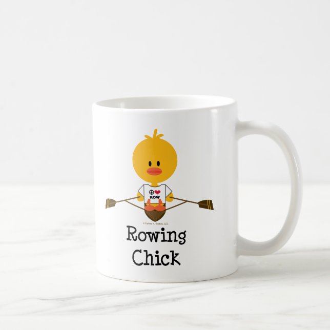 De Café Caneca do pintinho do enfileiramento (Direita)