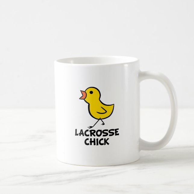 De Café Caneca do pintinho do Lacrosse (Direita)
