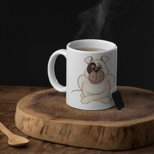 De Café Caneca do Pit Bull Mal-humorado (Criador carregado)