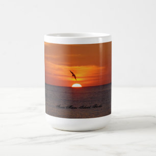 De Café Caneca do por do sol