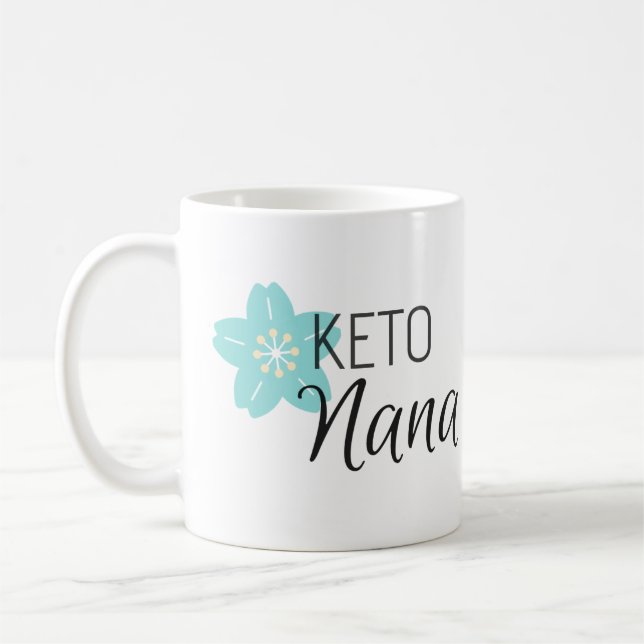 De Café Caneca do presente da caneca | do Keto Nana para (Esquerda)