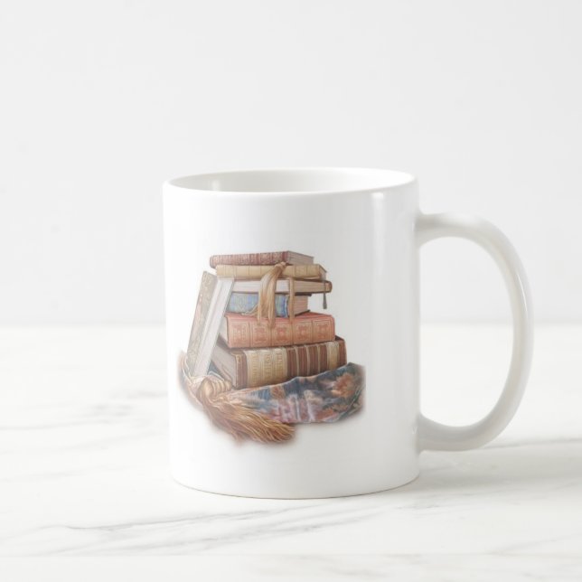 De Café Caneca do presente do professor da biblioteca do (Direita)
