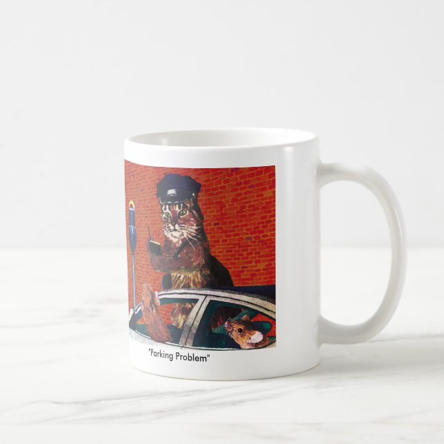 De Café Caneca do problema do estacionamento (Direita)