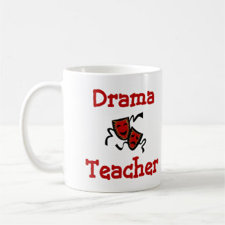 De Café Caneca do professor do drama