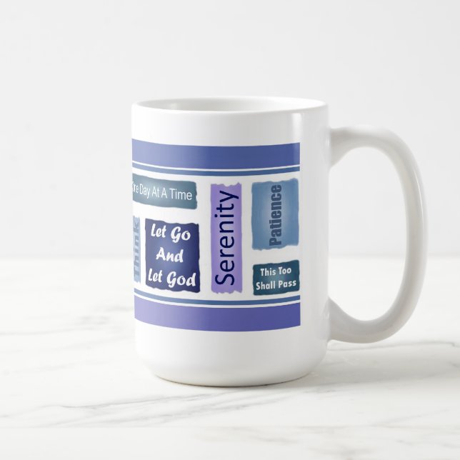 De Café caneca do programa 12-Step (Direita)