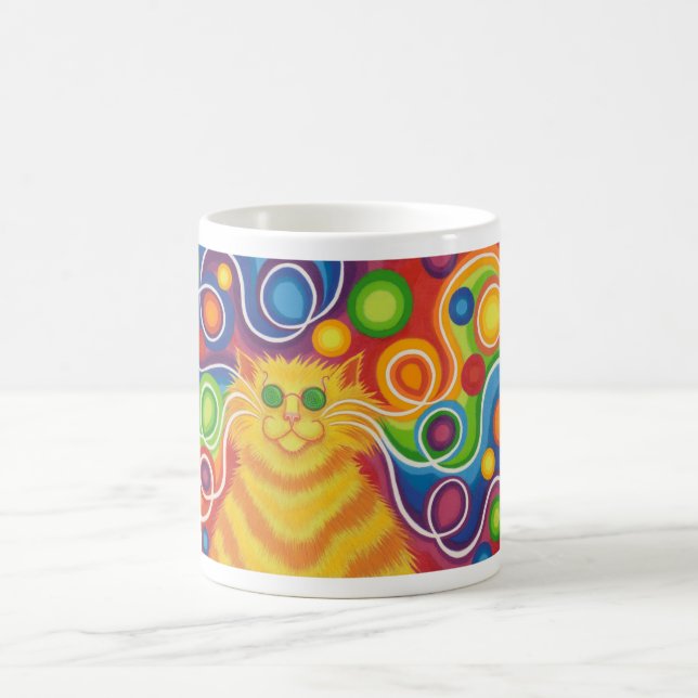 De Café caneca do Psy-gato-delic (Centro)