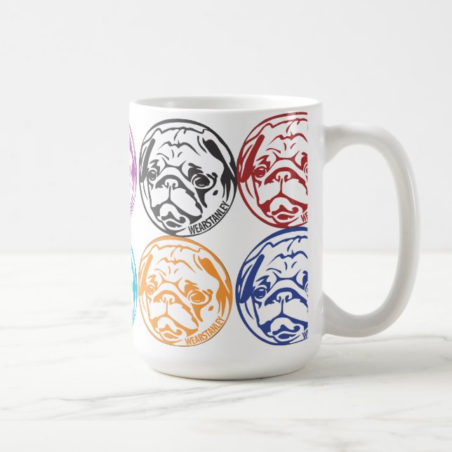 DE CAFÉ CANECA DO PUG (Direita)
