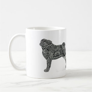 De Café caneca do pug