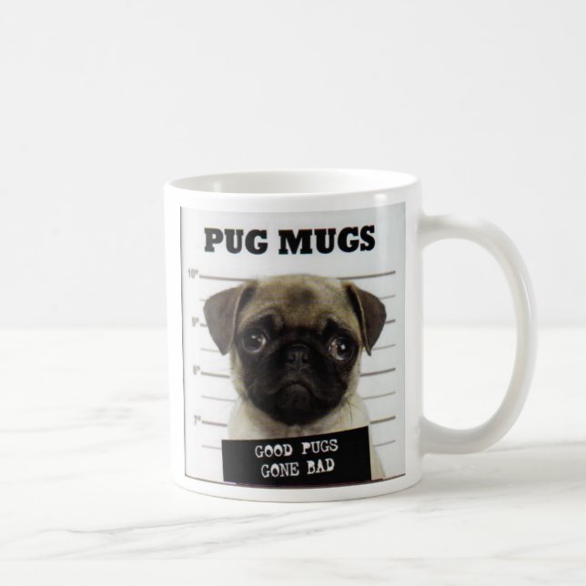 De Café Caneca do Pug (Direita)