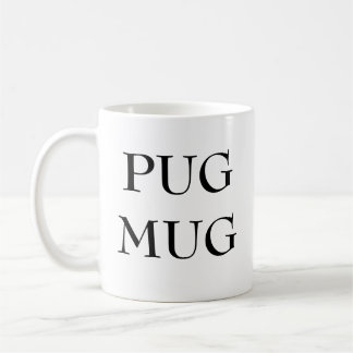 DE CAFÉ CANECA DO PUG