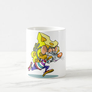De Café Caneca do queijo do carregando do rato
