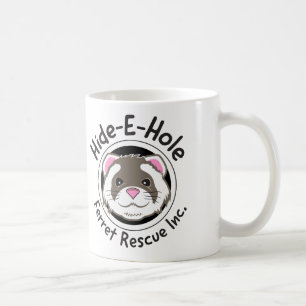 De Café Caneca do salvamento da doninha do Couro-E-Furo