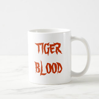 DE CAFÉ CANECA DO SANGUE DO TIGRE