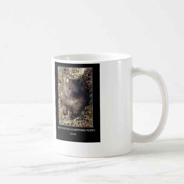 De Café Caneca do Schipperke (Direita)