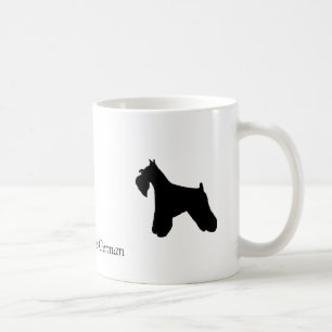 De Café Caneca do Schnauzer diminuto