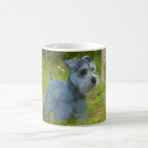 De Café Caneca do Schnauzer diminuto
