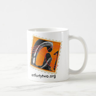 De Café Caneca do selo da arte quarenta e dois