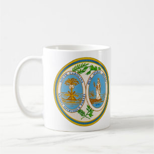 De Café Caneca do Selo do Estado da Carolina do Sul