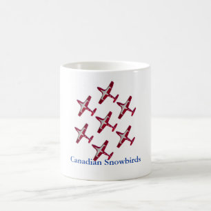 De Café Caneca do Sete-navio dos Snowbirds