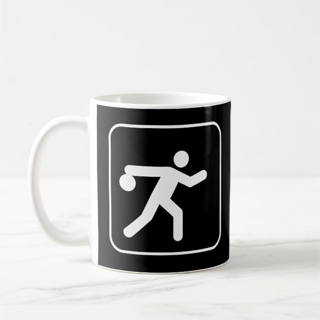 De Café Caneca do símbolo da boliche (Esquerda)