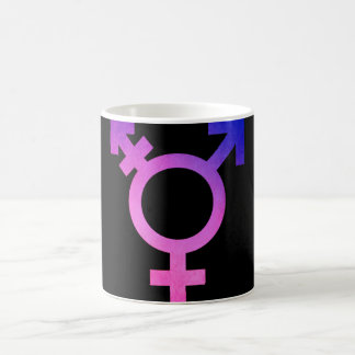 De Café Caneca do símbolo do Transgender