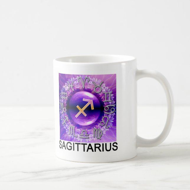 De Café Caneca do sinal do zodíaco do Sagitário (Direita)