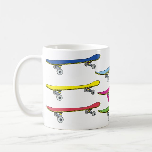 De Café Caneca do skate (Esquerda)