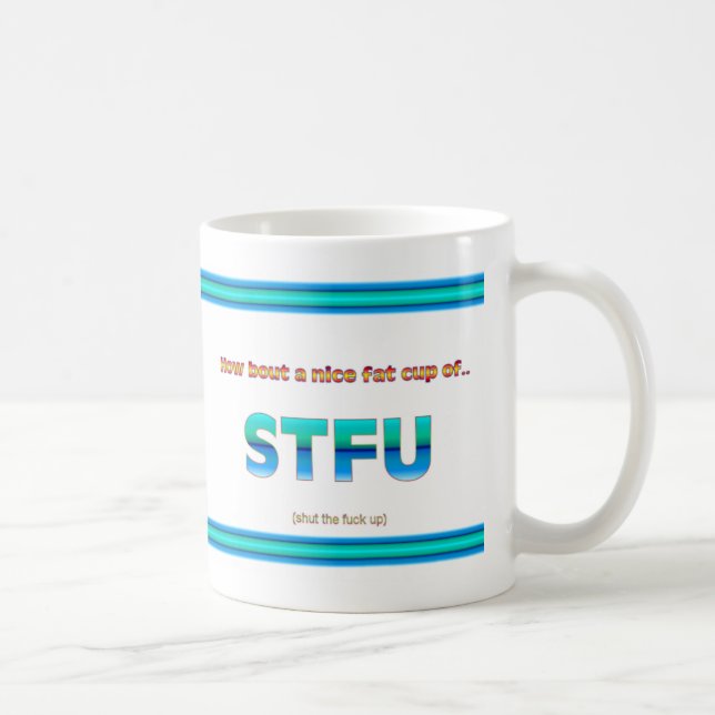 De Café caneca do stfu do ebonix (Direita)