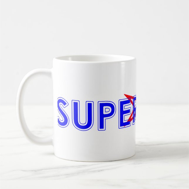 De Café Caneca do super-herói (Esquerda)