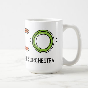 De Café caneca do TACO 15oz - branco