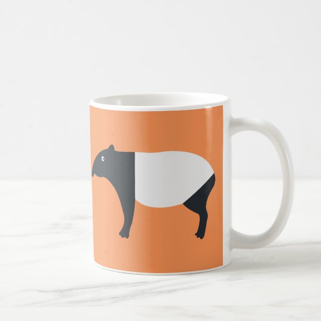 De Café Caneca do Tapir Malayan (Direita)