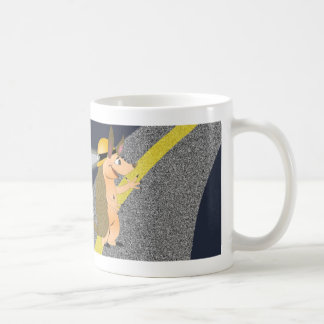 De Café Caneca do tatu do campónio