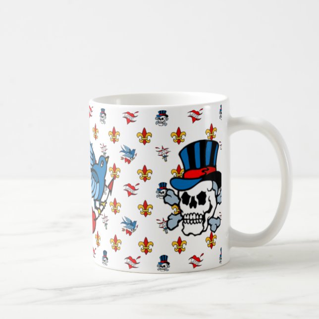 De Café caneca do tatuagem (Direita)