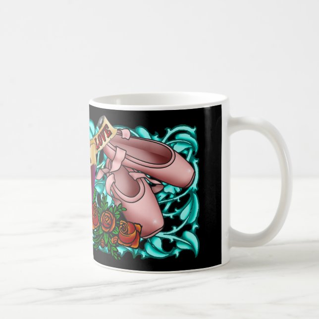 De Café Caneca do tatuagem do dançarino (Direita)