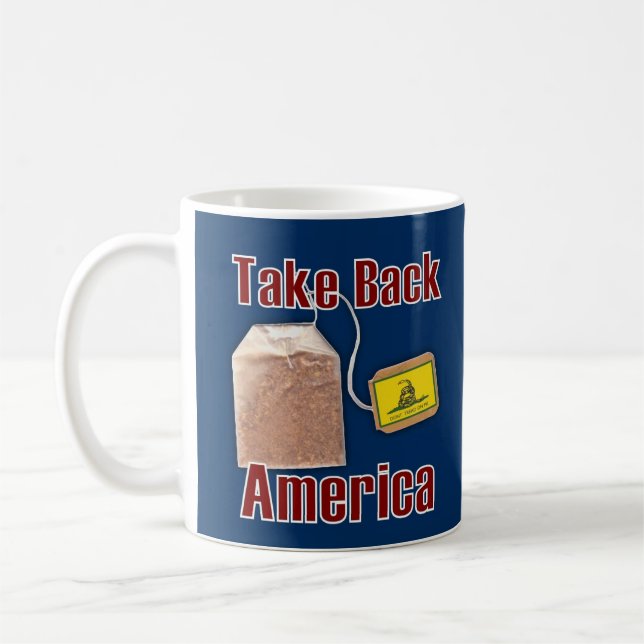 De Café Caneca do tea party (Esquerda)