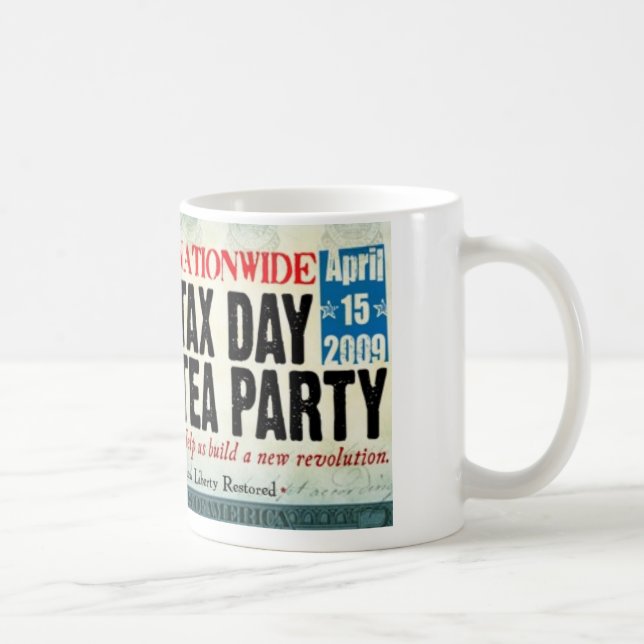 De Café Caneca do tea party (Direita)