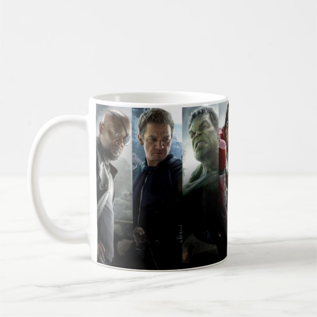 De Café Caneca do Tema Marvel (Esquerda)