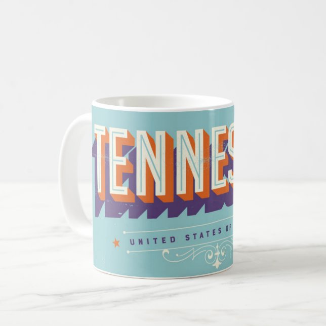De Café Caneca do Tennessee EUA (Frente Esquerda)